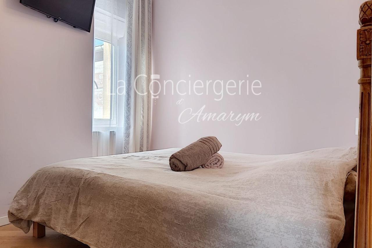 Aa13 - Le Victor Hugo - Sejour D'Exception Dans Un Appartement Historique Ault Exterior foto