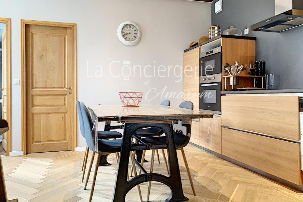 Aa13 - Le Victor Hugo - Sejour D'Exception Dans Un Appartement Historique Ault Exterior foto